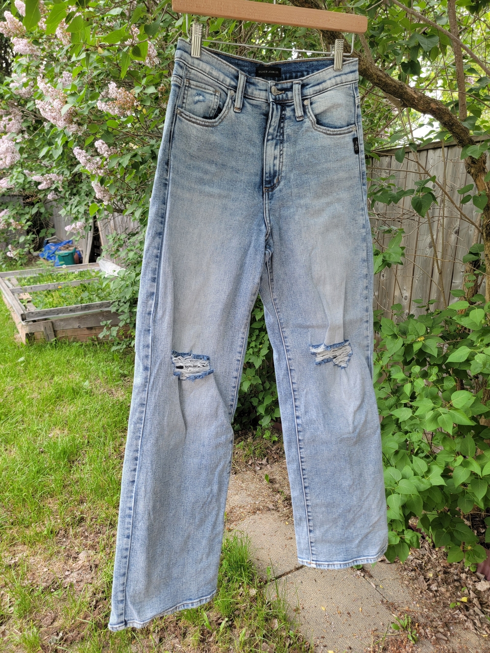 Silver Jeans Highly Desirable Trouser Blue | W28 L33